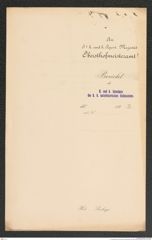 k.k. naturhistorisches Hofmuseum, Intendanzakten 1885-1896 (Hauer), Aktenzahl Z.304.a/1891, Seite 4